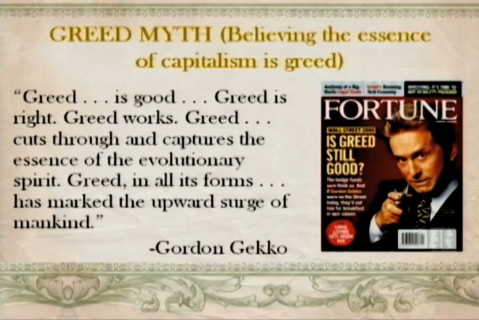 Greed Is Good Speech Text