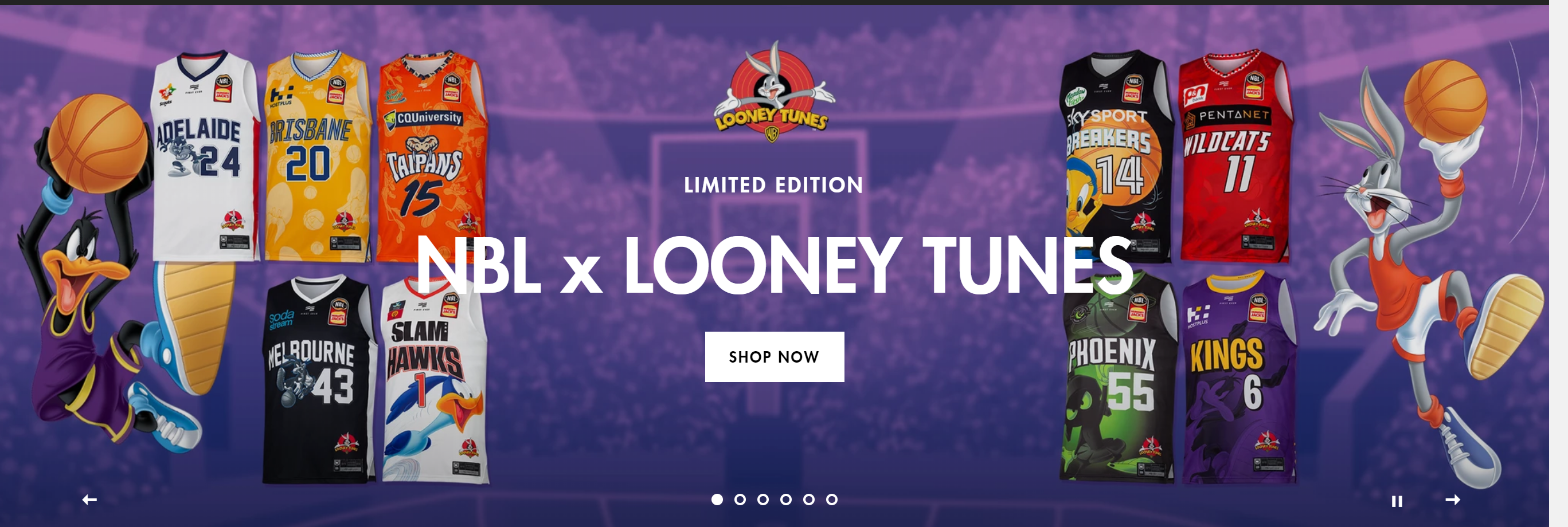 NBL X Looney Tunes Jerseys Release